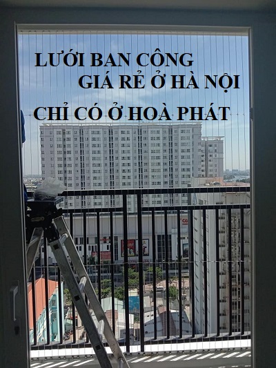 Lưới an toàn ban công giá rẻ tại Hà Nội